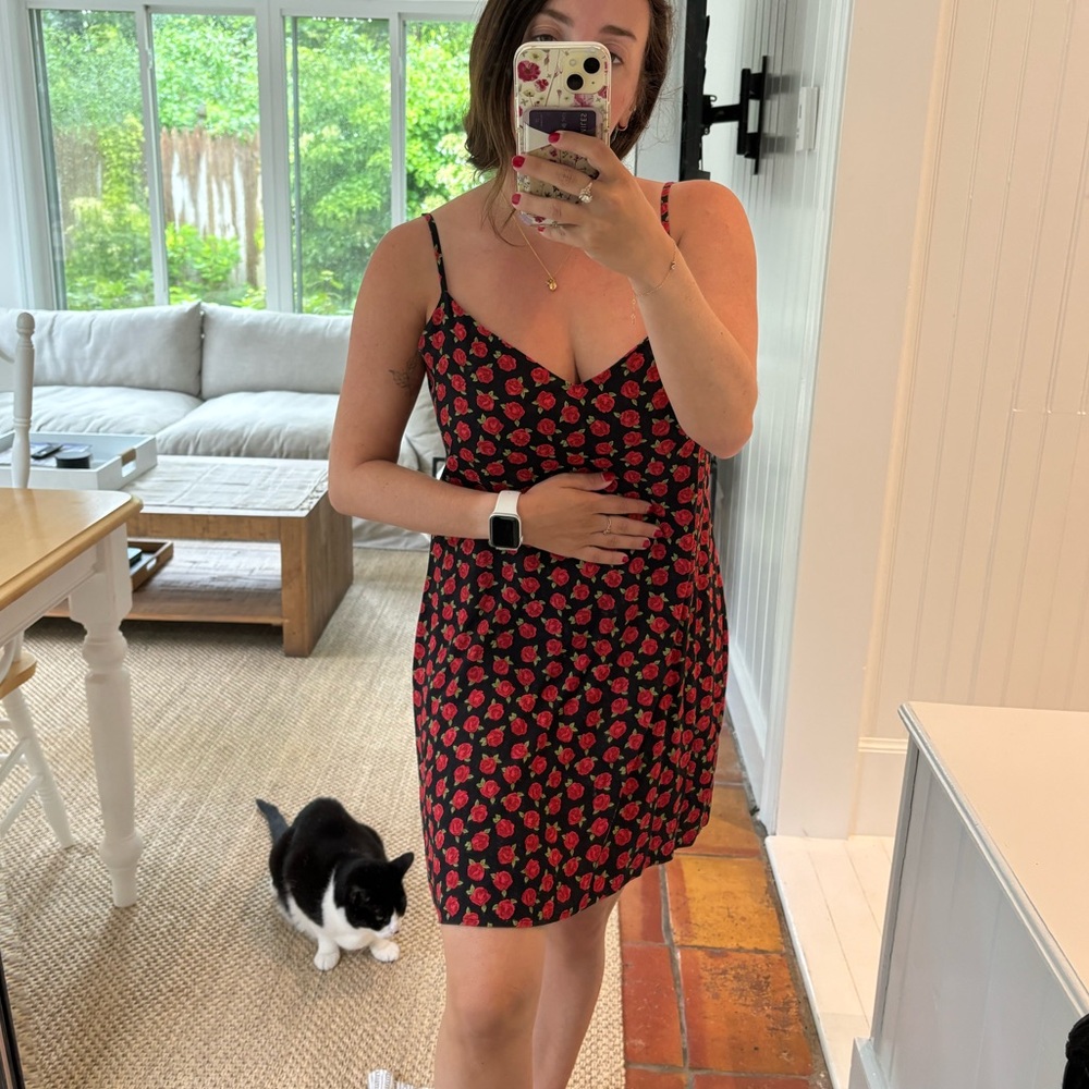 Reformation Rose Mini Dress Size L